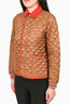 Burberry Kids Beige Quilted Jacket Size 12yrs