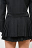 Burberry Prorsum Black Wool/Cashmere Jacket w/ Detachable Fur Collar sz 2