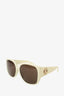 Burberry White Frame BE4290 Square Sunglasses