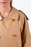Burberrys Vintage Beige Belted Trench Coat