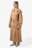 Burberrys Vintage Beige Belted Trench Coat