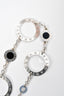 Bvlgari 18K White Gold 5 Signature Onyx Bracelet