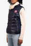 Canada Goose Navy Thin Puffer Vest Size S With Tags