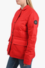 Canada Goose X Henry Poole Red Blazer Jacket Size M