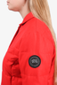 Canada Goose X Henry Poole Red Blazer Jacket Size M