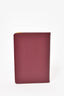 Cartier Burgunday Leather Notepad