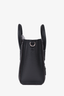 Celine 2014 Black Leather Nano Luggage Bag with Strap