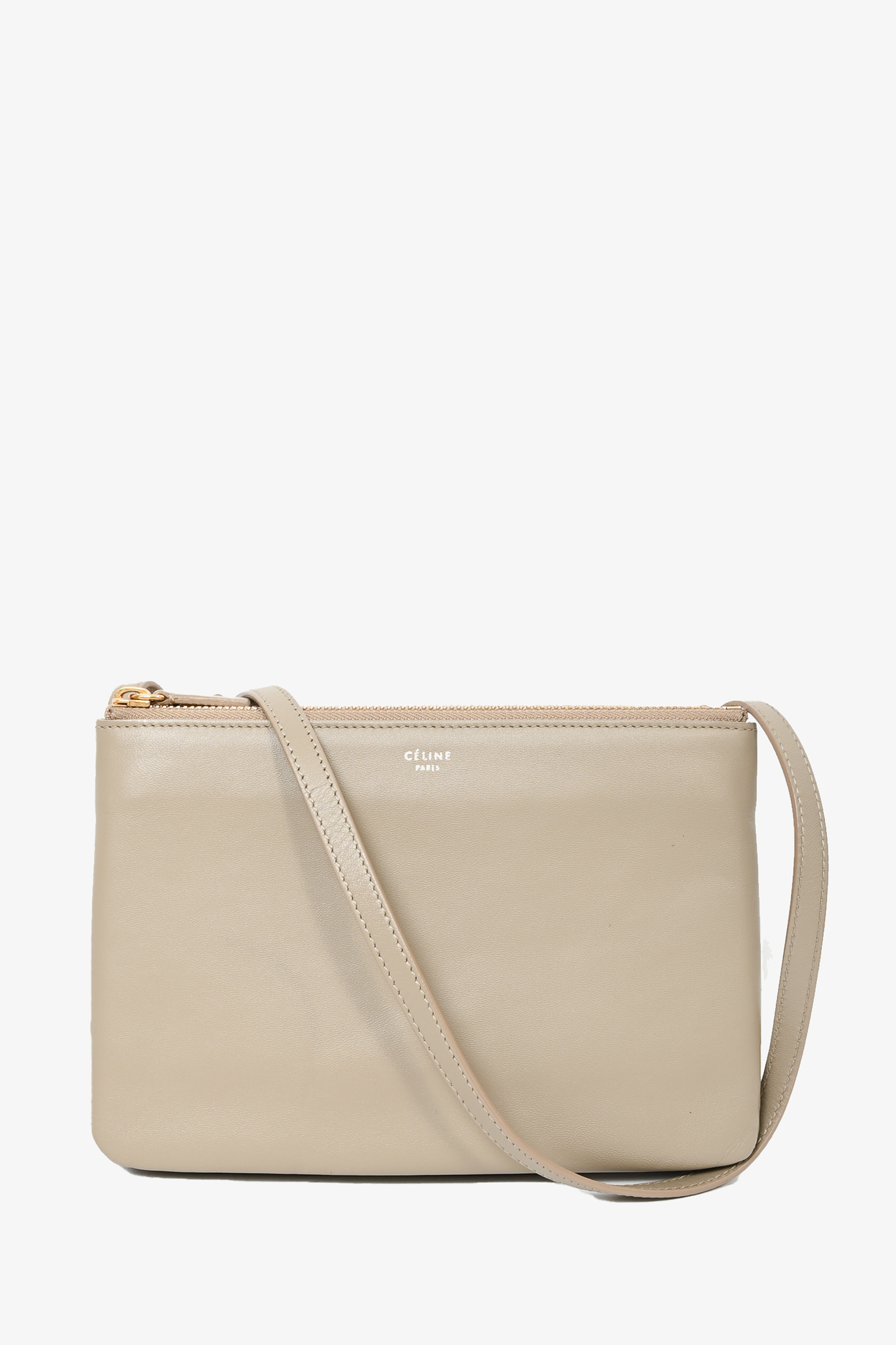 Celine trio beige best sale