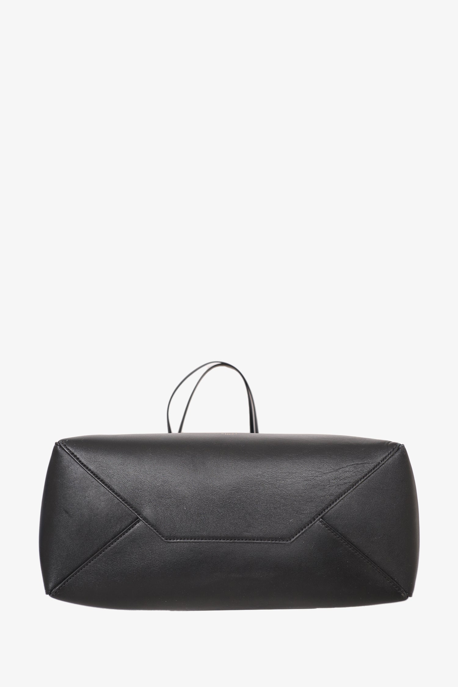Celine Black Leather Clasp Cabas Tote – Mine & Yours