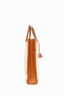 Celine Brown/Beige Canvas Vertical Cabas Logo Tote