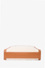 Celine Brown/Beige Canvas Vertical Cabas Logo Tote with Strap