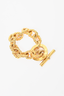 Celine Gold Toned Toggle Closure  Bracelet