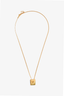 Celine Gold Toned 'V' Pendant Necklace