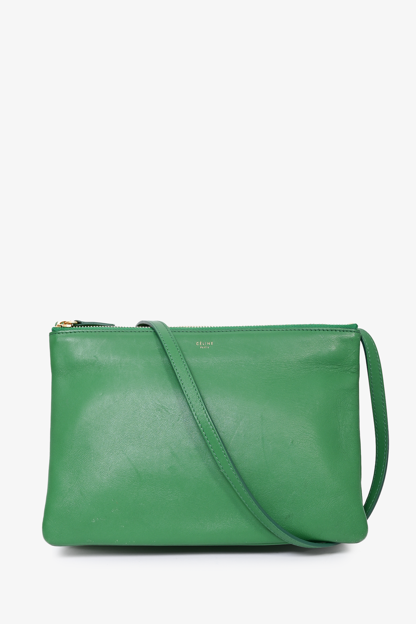 Celine trio bag outlet green