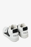 Celine White/Black Leather 'CT-02' Mid Sneakers Size 38