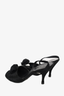 Celine by Phoebe Philo Black Stain Rose Detail Slingback Size 36