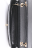 Pre-loved Chanel™ 2003-04 Black/White Lambskin Medium Classic Flap Shoulder Bag