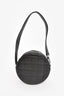 Pre-loved Chanel™ 2003/2004 Black Leather Round CC Shoulder Bag