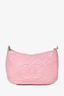 Pre-loved Chanel™ 2004/05 Pink Caviar Leather Medium Timeless Shoulder Bag