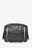 Chanel 2006 Black Leather 'Mademoiselle Ligne' Shoulder Bag