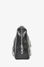 Chanel 2006 Black Leather 'Mademoiselle Ligne' Shoulder Bag