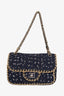 Chanel 2010-11 Navy Tweed St. Tropez Flap Bag