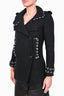 Chanel 2010 Fall CC Black Button Double Breasted Jacket Size 34