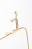 Chanel 2011 Gold Toned Twisted CC Necklace