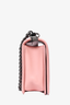 Chanel 2014/15 Pink Leather Quilted Large Boy Bag