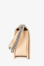 Chanel 2014/2015 Beige Quilted Patent Medium Plexiglass Boy Bag w/ Strap