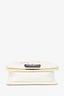Pre-loved Chanel™ 2014 Limited Edition White Lambskin "Chanel No 5" Graffiti Boy Bag