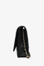 Chanel 2015/16 Black Lambskin Boy Wallet On Chain