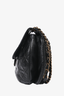 Pre-loved Chanel™ 2015 Cruise Collection Black Calfskin Leather 'Dubai' Flap Bag