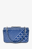 Chanel 2016 Blue Patent Coco Boy Small Flap