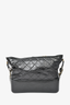 Chanel 2017/18 Black Lambskin Medium Gabrielle Bag