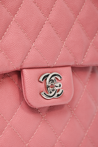 Pre loved Chanel 2018 Pink Caviar Urban Companion Medium Shoulder Bag