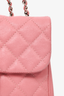 Pre-loved Chanel™ 2018 Pink Caviar 'Urban Companion' Medium Shoulder Bag