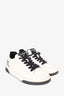 Pre-loved Chanel™ 2021 Black/White CC Logo Low-top Sneakers size 35.5