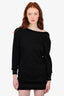 Pre-loved Chanel™ Black Cashmere Sweater Size 34