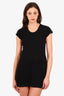Chanel Black Cashmere Sleeveless Dress Size 40