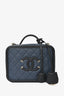 Chanel Black/Navy Medium Filigree Vanity Case Bag