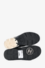 Pre-loved Chanel™ Black Nylon/Suede Interlocking CC Runners Size 38