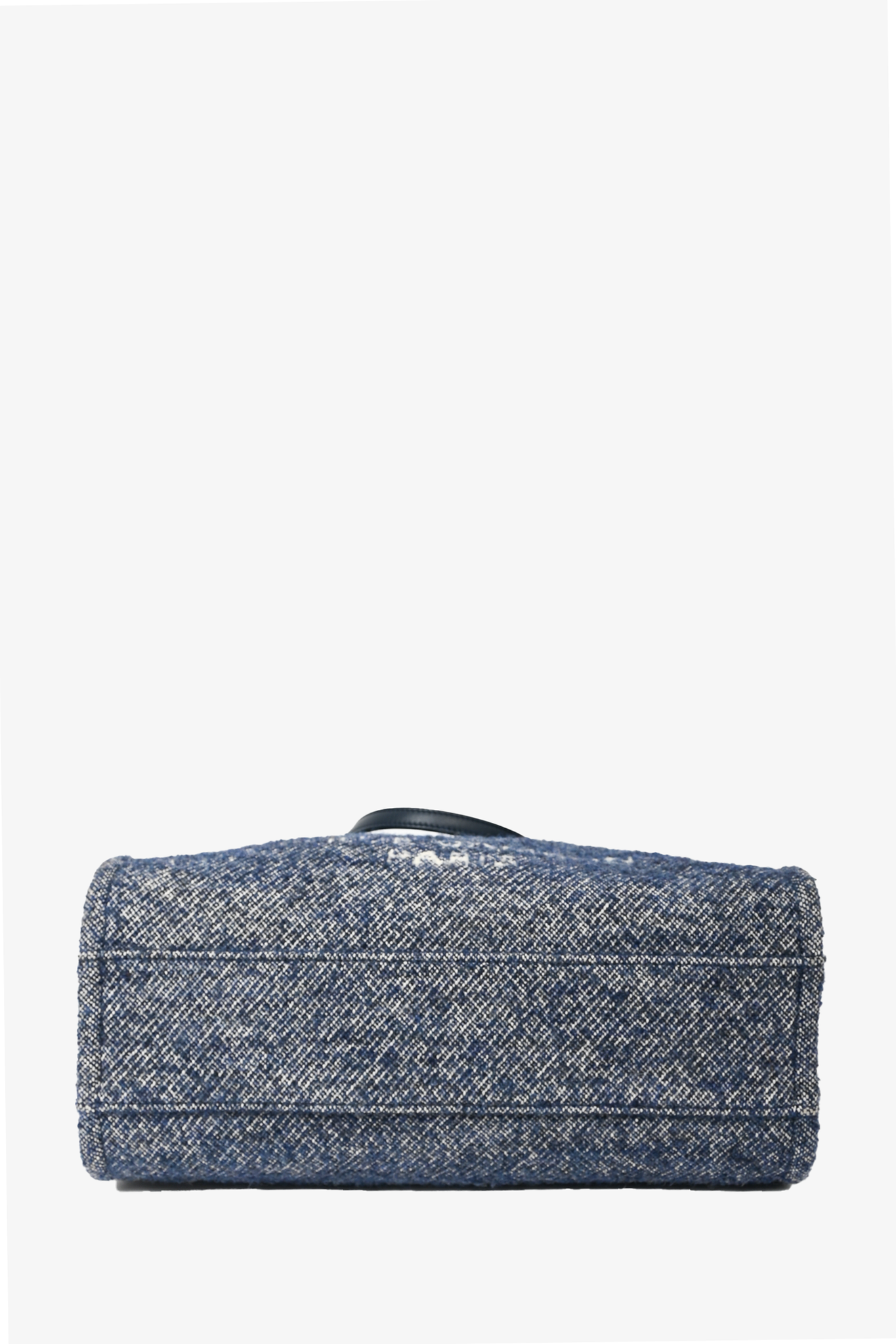 Chanel Blue/White Canvas 31 Rue Cambon Medium Deauville Shoulder Tote Bag
