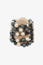 Pre-loved Chanel™ Green Pearl Multistrand Bracelet