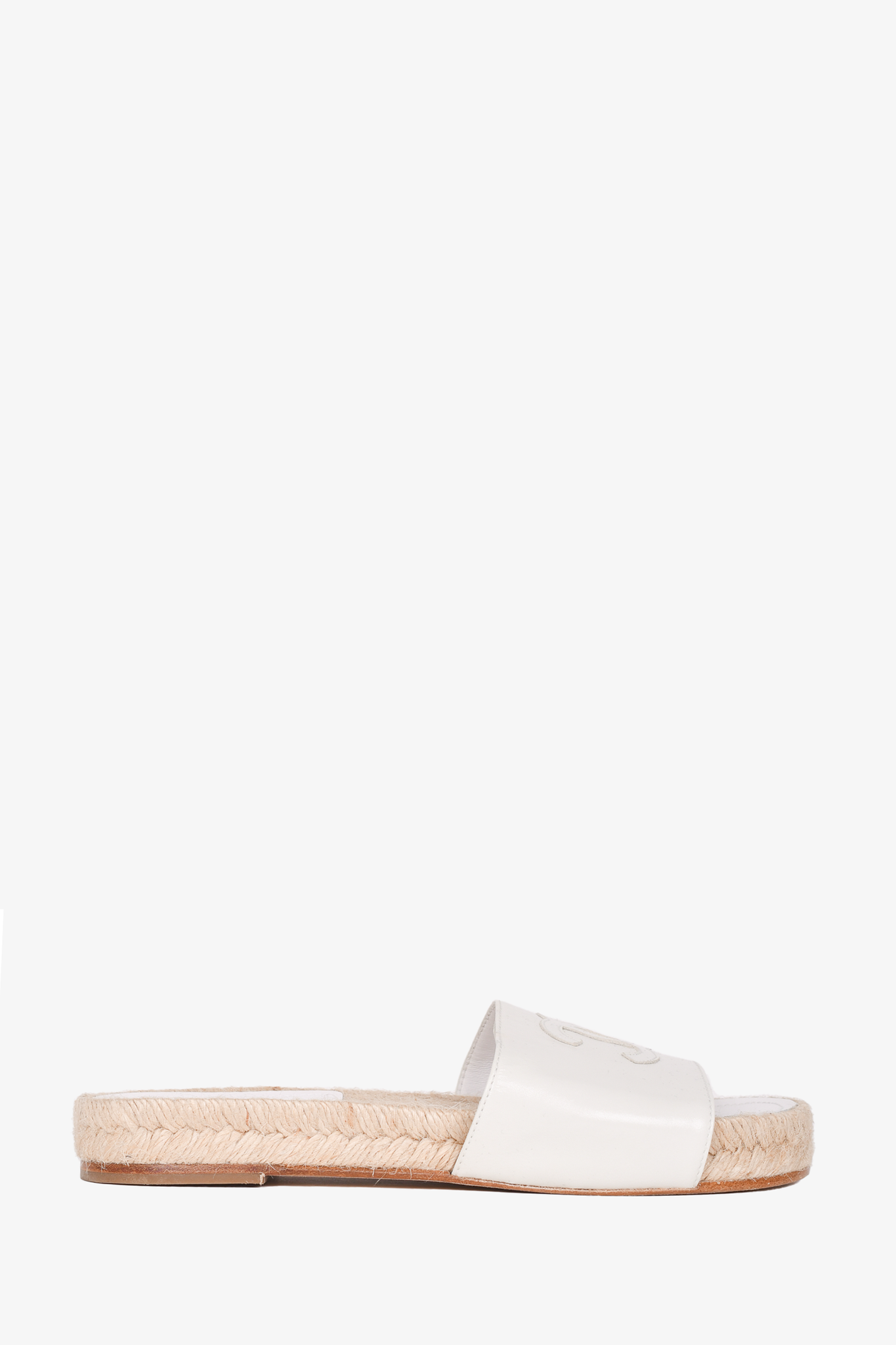 Chanel open toe sales espadrilles