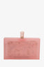 Charlotte Olympia Pink Acrylic Poodle Head Box Clutch with Pouch