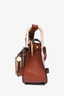 Chloe Brown Leather 'Hudson' Crossbody Bag