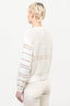 Chloe Cream Knit Sweater Size S