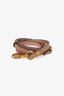Chloe Taupe Leather Nile Bracelet Bag with Strap