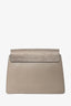 Chloe Taupe Leather/Suede Medium Faye Shoulder Bag